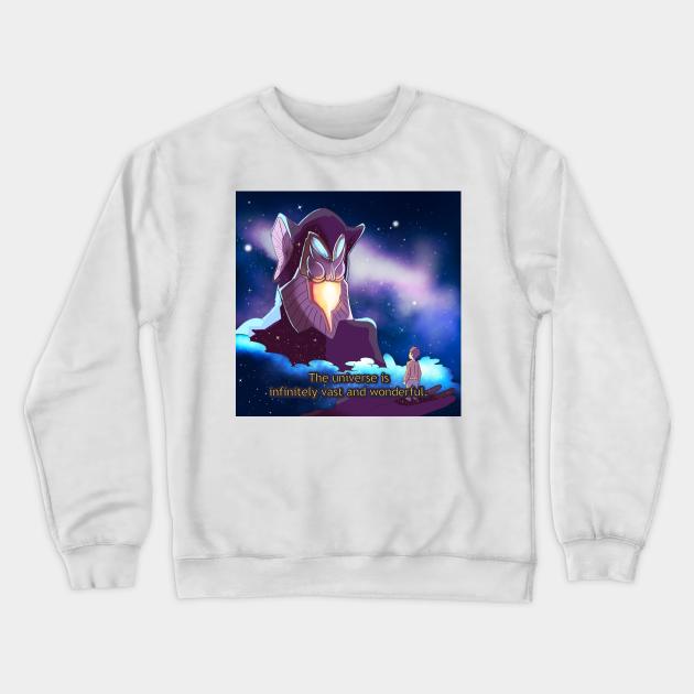 Alien Mephilas' Offer - 80S ANIME AESTHETIC CONCEPT Crewneck Sweatshirt by Hojyn